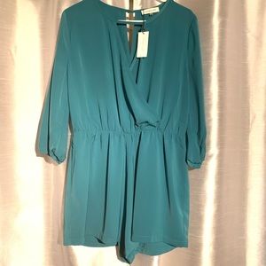 NWT Green Sugar Lips Romper